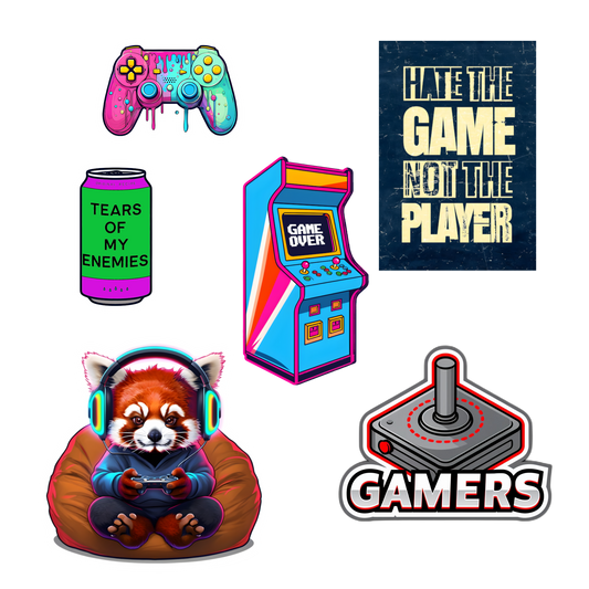 The Gamers' delight Sticker Bundle